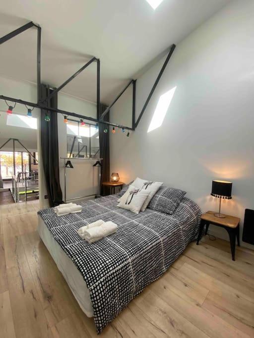 Rare ! Loft Atypique Centre-Ville Parking Jardin Реймс Екстериор снимка
