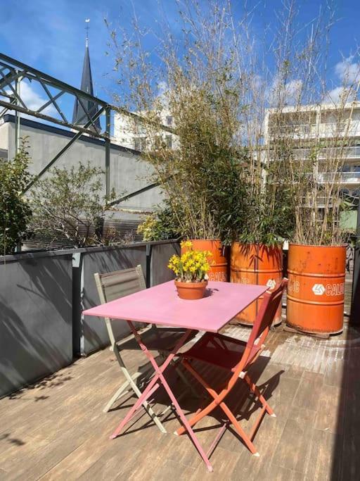 Rare ! Loft Atypique Centre-Ville Parking Jardin Реймс Екстериор снимка