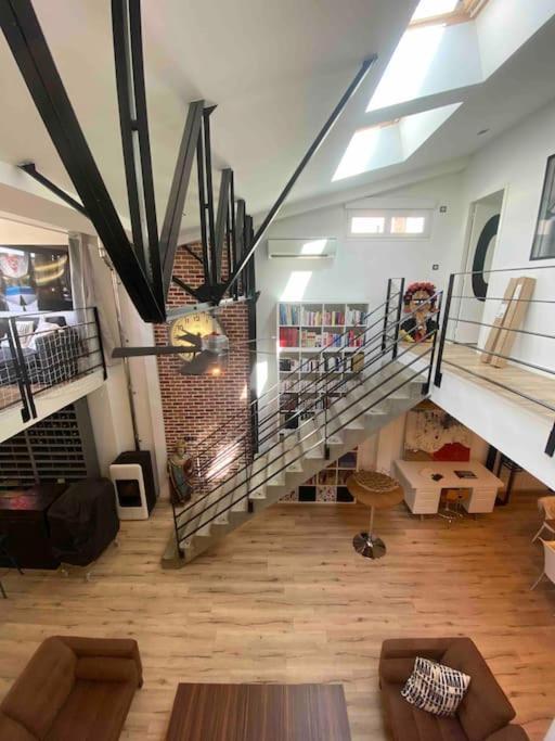 Rare ! Loft Atypique Centre-Ville Parking Jardin Реймс Екстериор снимка