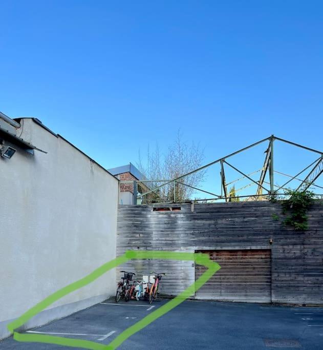 Rare ! Loft Atypique Centre-Ville Parking Jardin Реймс Екстериор снимка